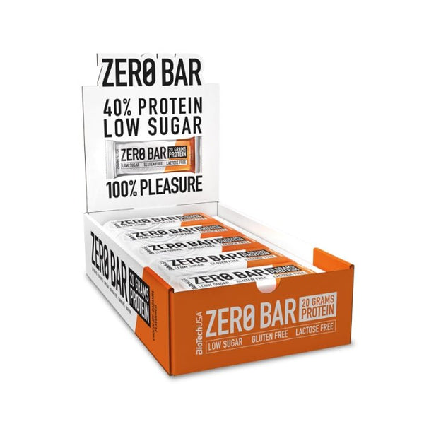 Zero Bar proteīna batoniņš (20 x 50 g) - BioTechUSA - Vitamins.lv