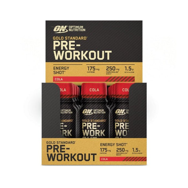 Gold Standard Pre - Workout Shot (12 x 60 ml) - Optimum Nutrition - Vitamins.lv