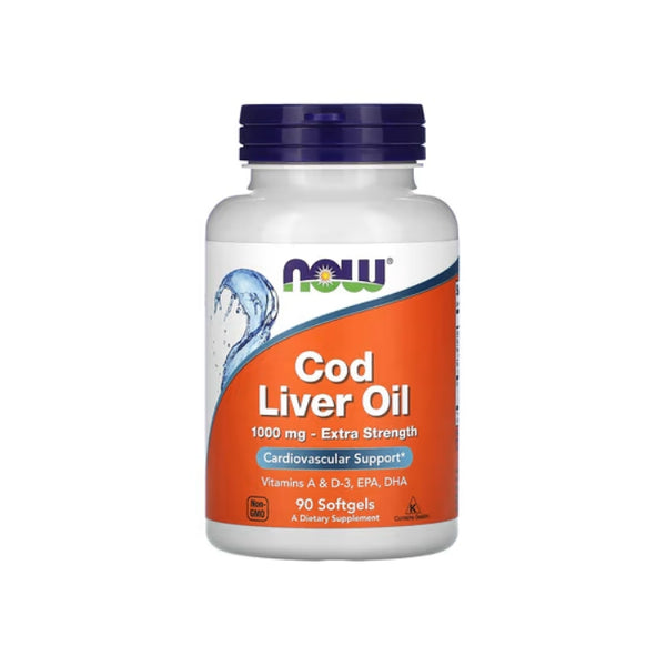 Cod liver oil 1000 mg (90 softgels)