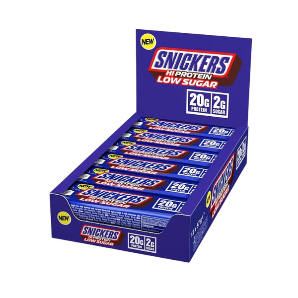 Snickers Low-Sugar Hi-Protein bar (12 x 57 g)
