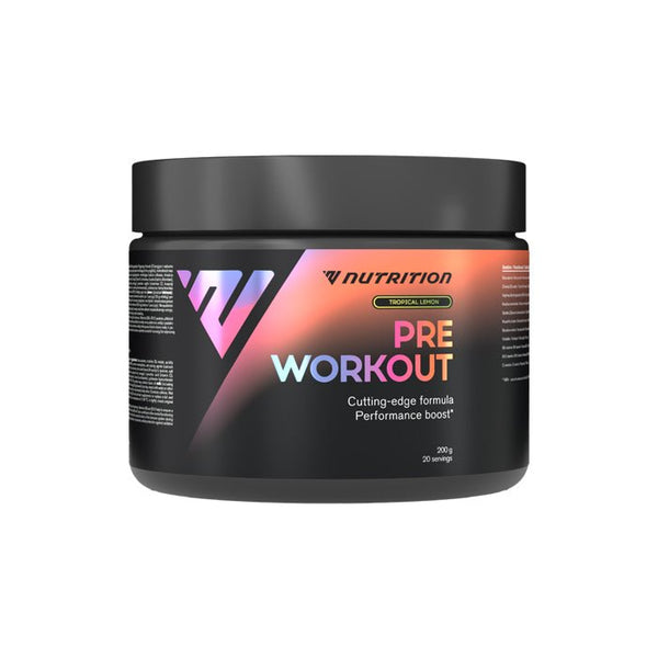 Pre - Workout pulveris (200 g) - VNutrition - Vitamins.lv