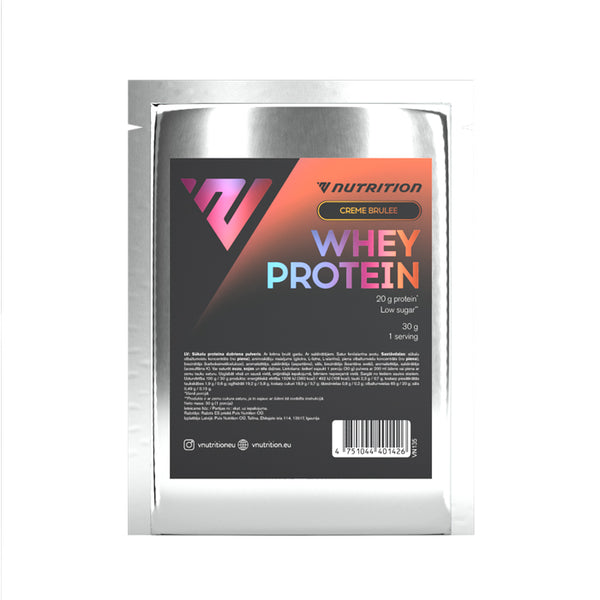 VNutrition Whey Protein vadakuvalgupulbri näidispakk (30g)