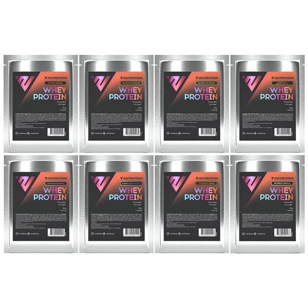 Whey Protein Sample Kit (8 x 30g)