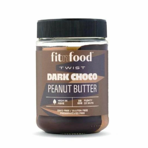Choco Peanut Butter Twist žemės riešutų sviestas su šokoladu (350 g)