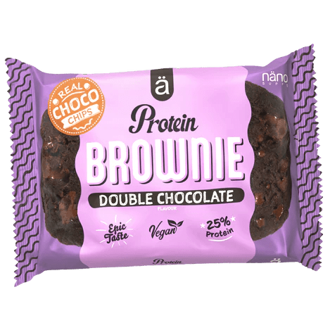 Proteīna braunijs (60 g) - NanoSupps - Vitamins.lv
