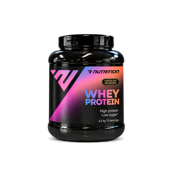 Whey Protein pulveris (2.2 kg) - VNutrition - Vitamins.lv