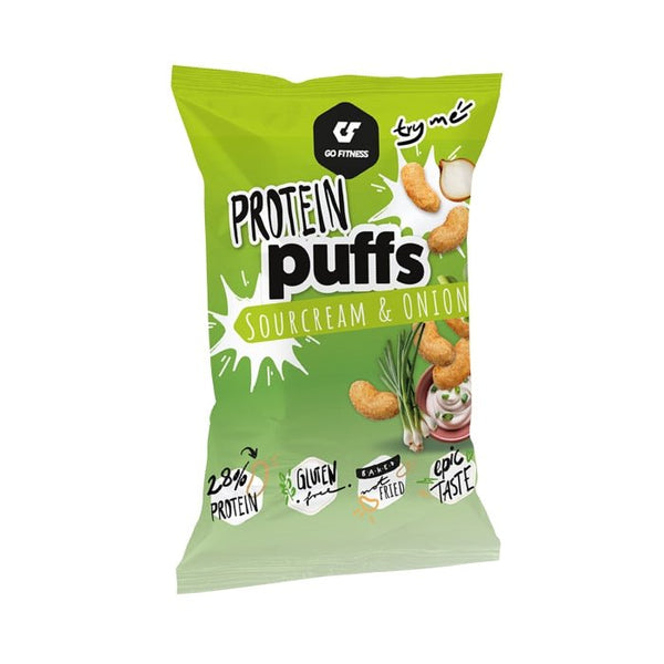 Protein Puffs (50 g) - GoFitness - Vitamins.lv
