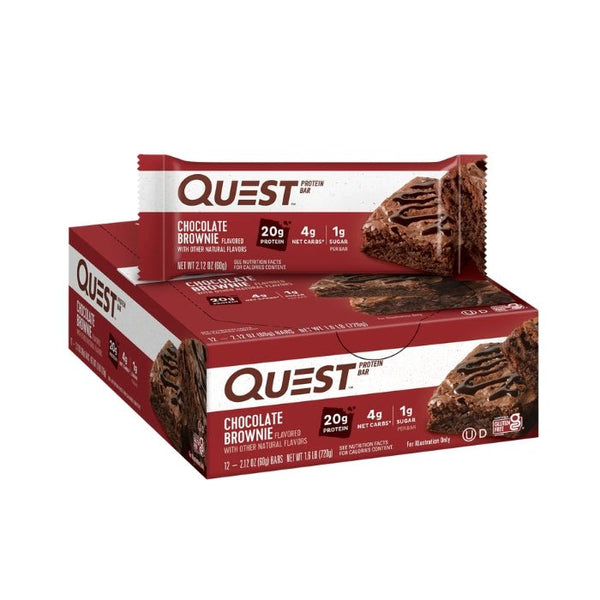 Quest Proteīna batoniņš (12 x 60 g) - Quest Nutrition - Vitamins.lv