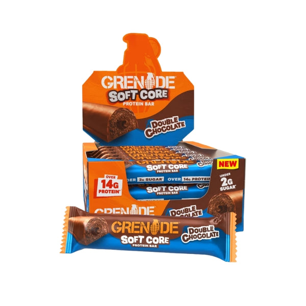 Grenade Soft Core Baltyminis batonėlis (12 x 50 g)