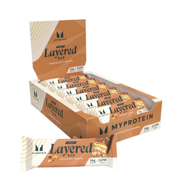 Crispy Layered Proteīna batoniņš (12 x 58 g) - MyProtein - Vitamins.lv