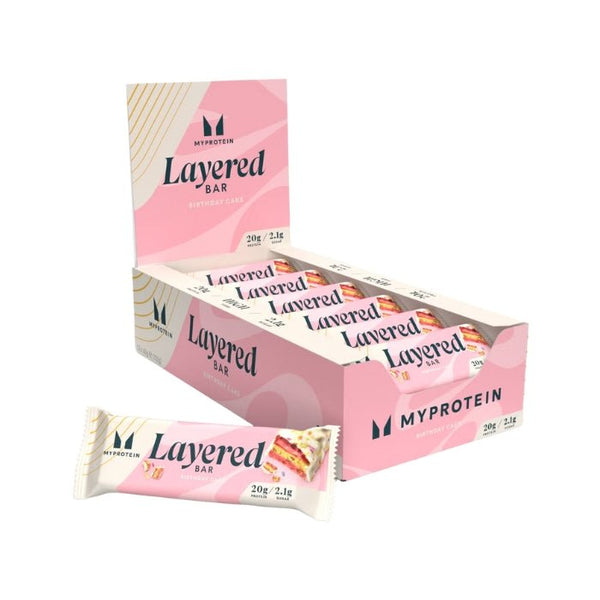 Layered Proteīna batoniņš (12 x 60 g) - MyProtein - Vitamins.lv
