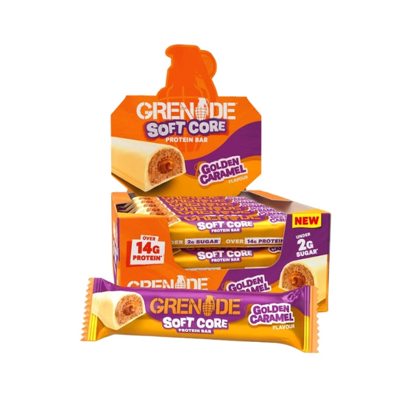 Grenade Soft Core Baltyminis batonėlis (12 x 50 g)