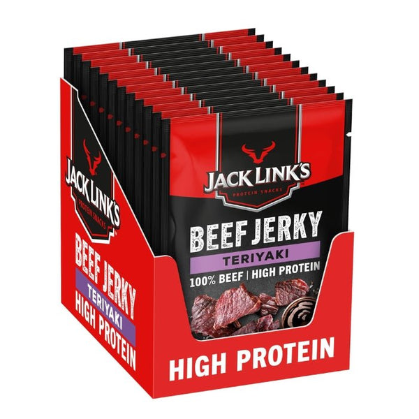 Liellopu gaļas žāvējums (12 x 25 g) - Jack Link's - Vitamins.lv