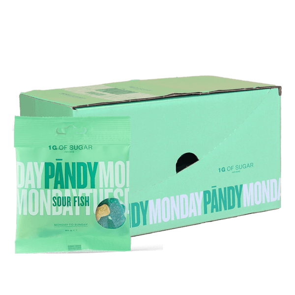 Pandy Konfektes ar zemu cukura saturu (14 x 50 g) - Pāndy - Vitamins.lv