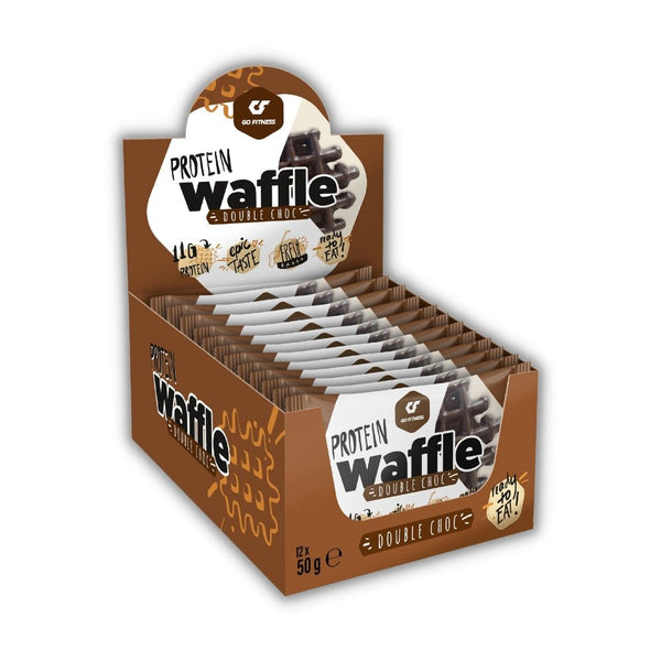 Proteīna vafele (12 x 50 g) - GoFitness - Vitamins.lv