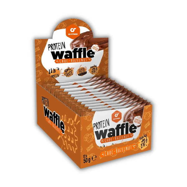 Proteīna vafele (12 x 50 g) - GoFitness - Vitamins.lv