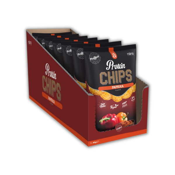 Proteīna čipsi (8 x 40 g) - NanoSupps - Vitamins.lv