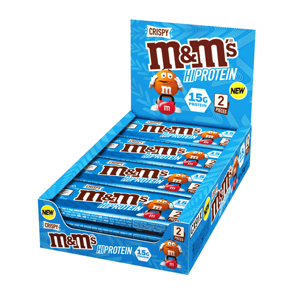 M&Ms Hi Protein Bar (12 x 51 g) - Mars - Vitamins.lv
